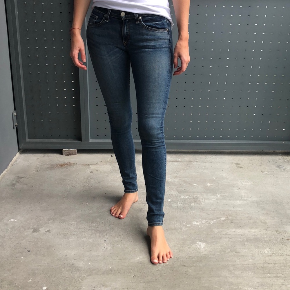 Rag and bone skinny jean size 25